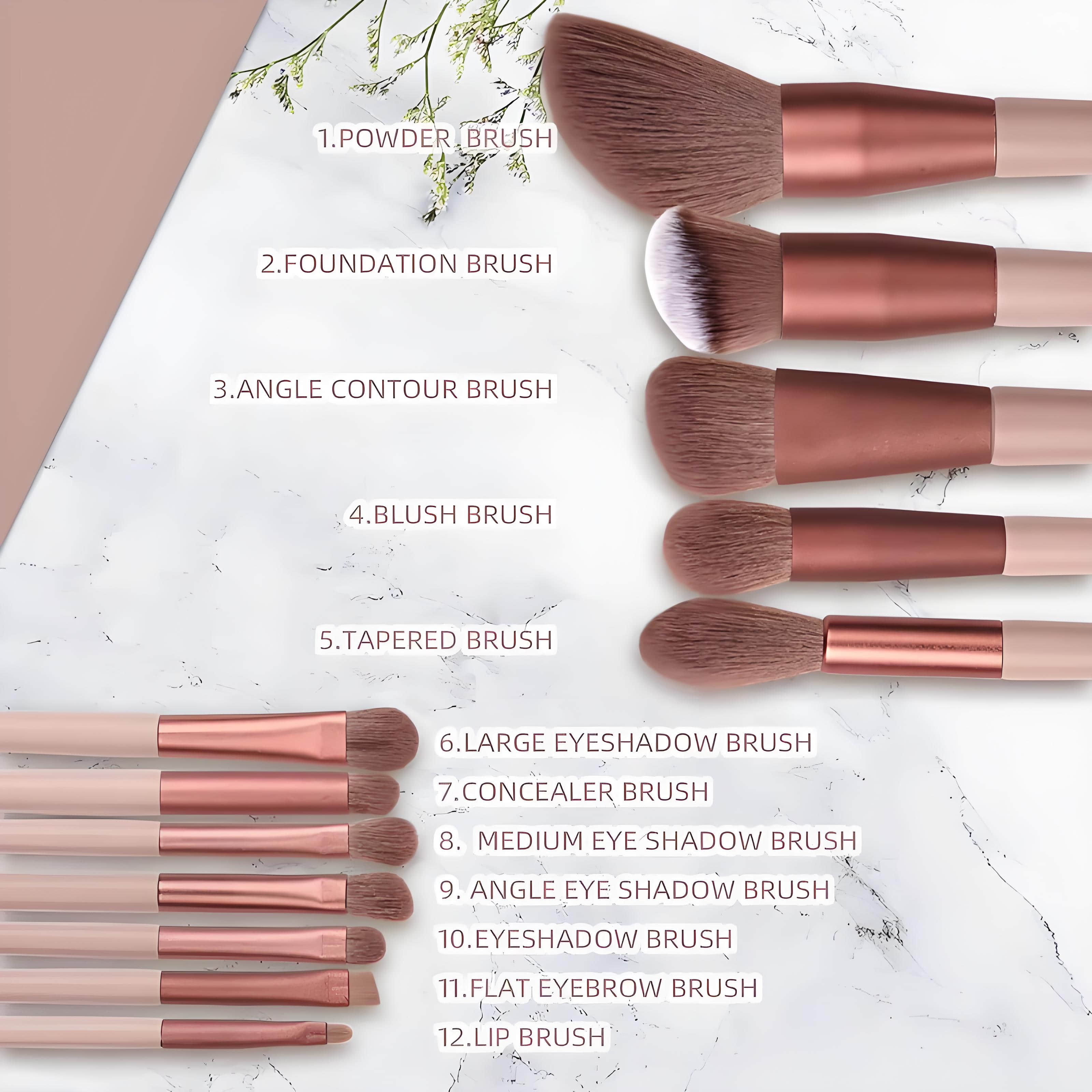 JF Cosmetics Makeup Brush Set 50001