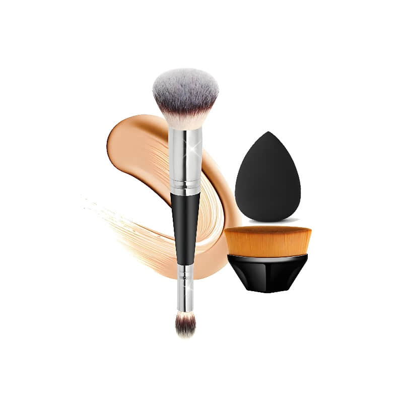 JF Cosmetics Makeup Brush&Sponge 51002